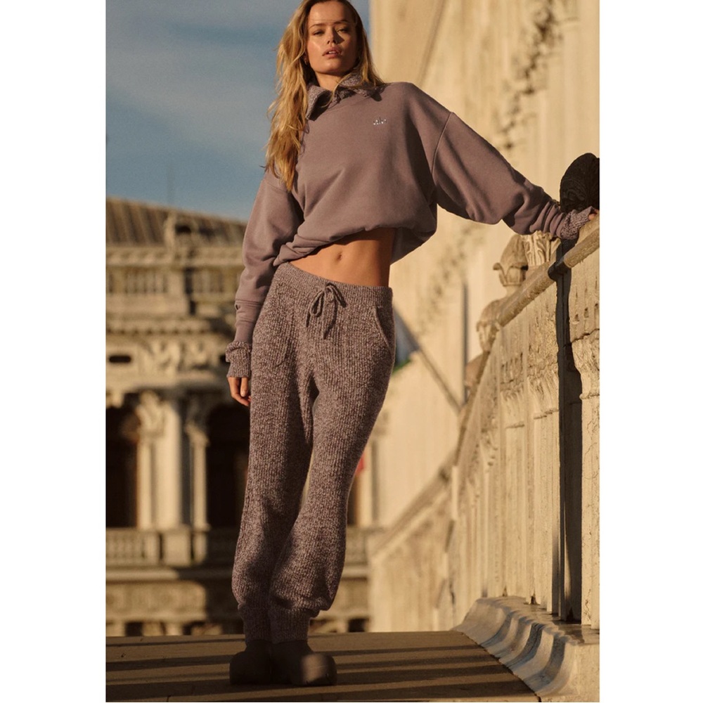 NWT Alo Marl Sweater Joggers